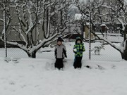 Užíváme si sněhové nadílky